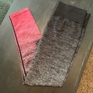 M/L Electric Yoga pants EUC